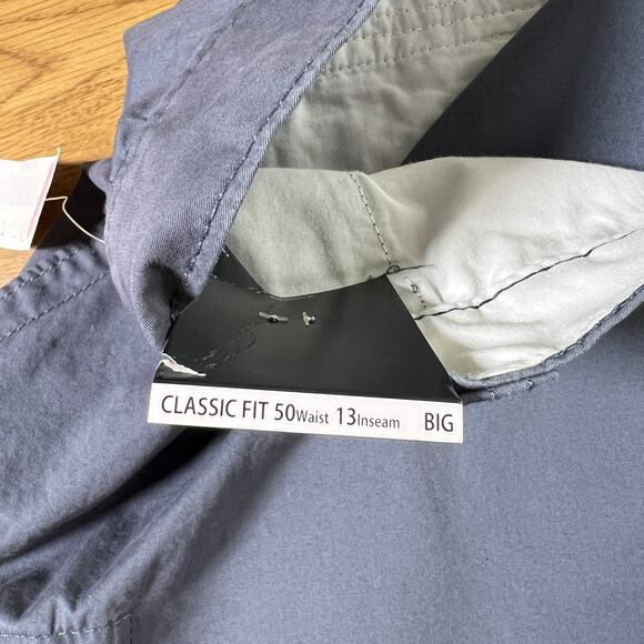 Roundtree & Yorke Casuals Mens Classic Fit Cargo Shorts Gray Size 50 New NWT - Picture 8 of 11